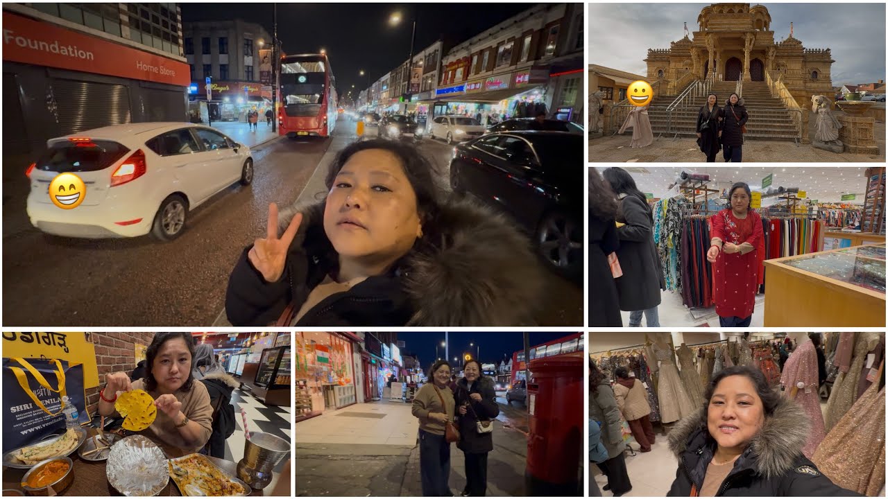 Hamro Shopping London Southall & Alperton Wembley & Dinner || 