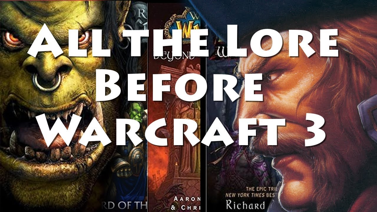 Обзор истории: вся история до Warcraft 3