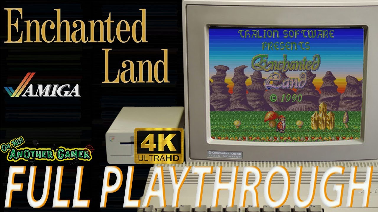Enchanted Land (1990) [Commodore Amiga] ⌨️🖱🕹🙌 Intro + Gameplay (full playthrough)