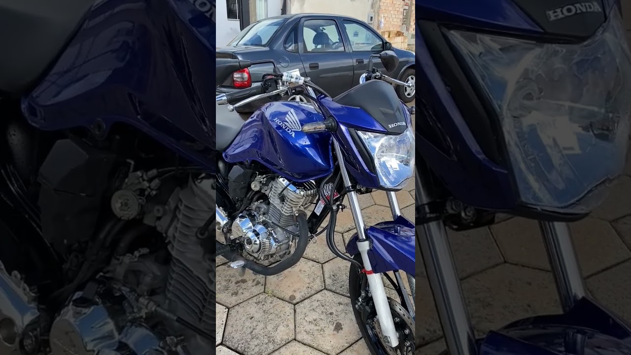 mais um projeto finalizado. start 2023 no kit completo azul com rodas em Black piano 😍🙏🏻🔥