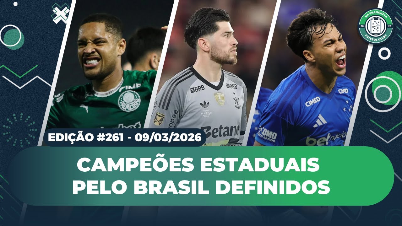 FLAMENGO CAMPEÃO NOS PÊNALTIS; PALMEIRAS VENCE E É CAMPEÃO; BRIGA EM MINAS; GRÊMIO CAMPEÃO | NP #261