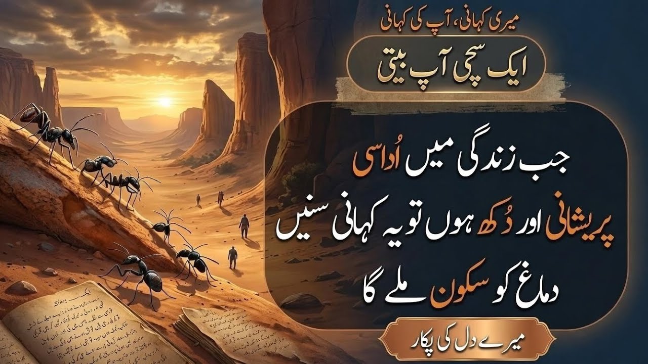 Ant Aur Khushi Ka Raaz | Ek Dilchasp Moral Story | Seekh Dene Wali Kahani