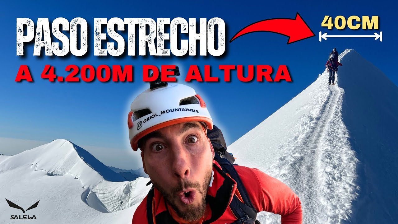 ⚠️ CASTOR Y POLLUX - 40 cent&iacute;metros de ancho y 30 metros de cresta - Monte Rosa ❄️