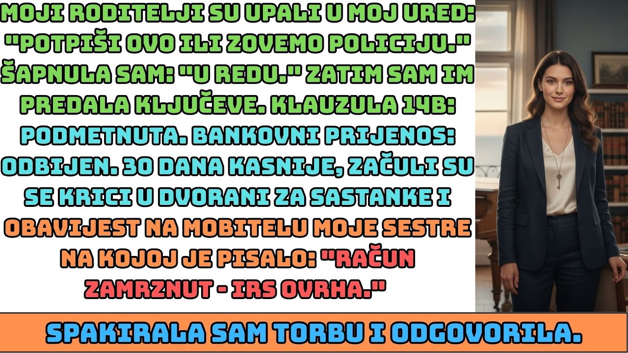 Moji roditelji su mi rekli da se ne vraćam kući — a onda su se suočili s trenutnim žaljenjem...
