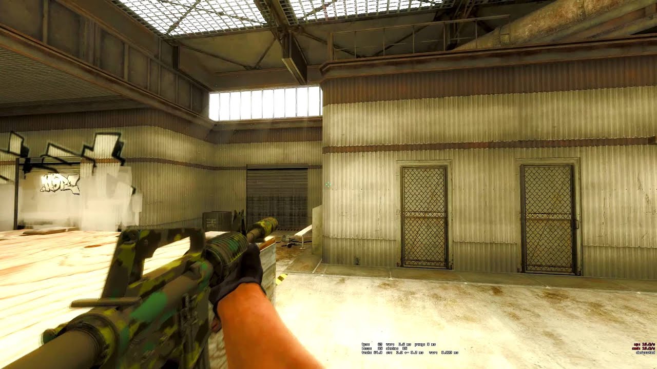 CS:GO 1v3 rekkered on Cache