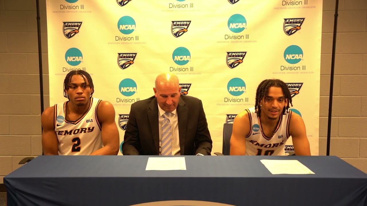NCAA Men's Basketball Postgame Interview - Emory