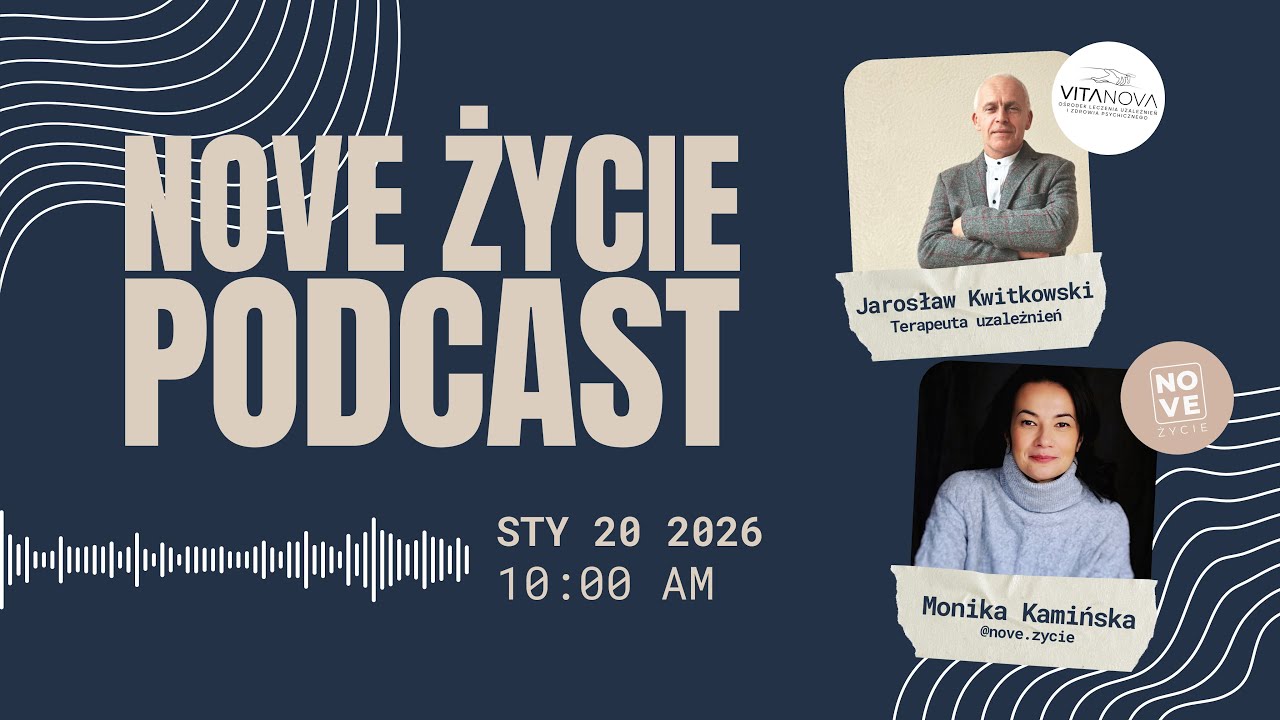 #3 | O nowym życiu z Jarkiem Kwitkowskim 🫡 Terapeutą uzależnień z Ośrodka VITA NOVA 👈