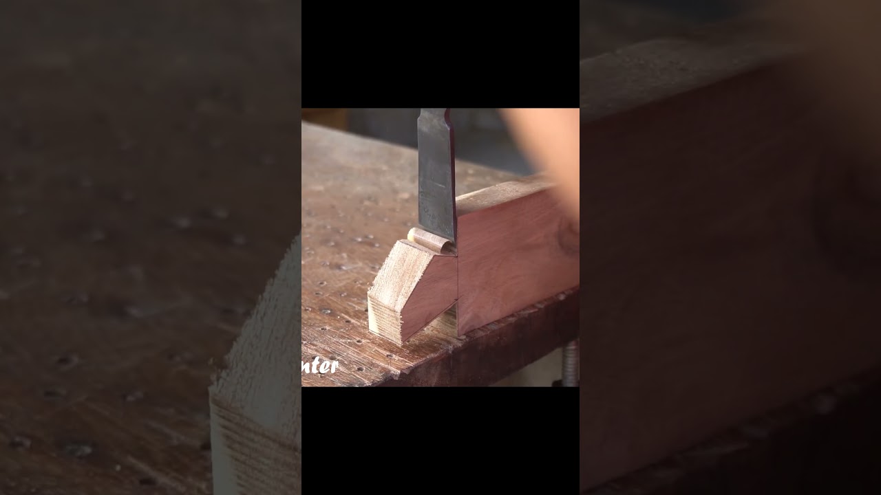Japanese Craftsman Reveals Amazing Wood Joinery Techniques #viral