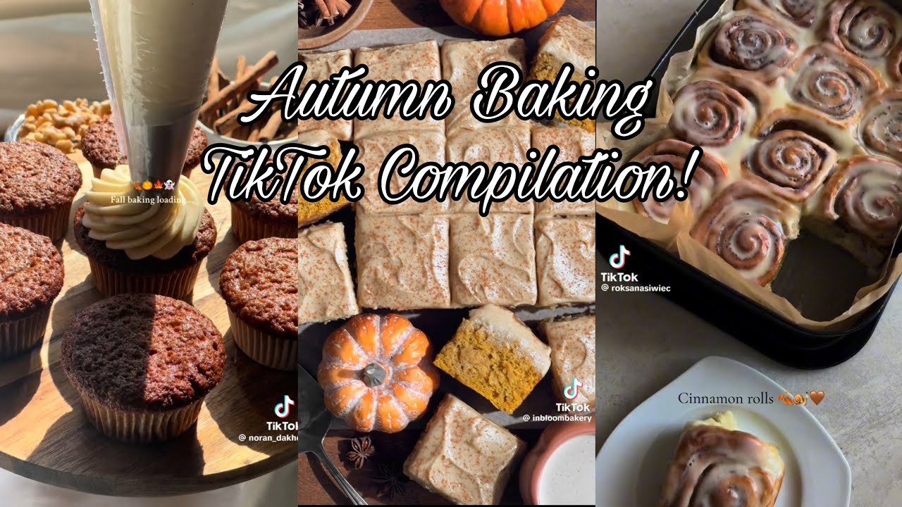 Autumn Baking TikTok Compilation 🍂🧁🎃