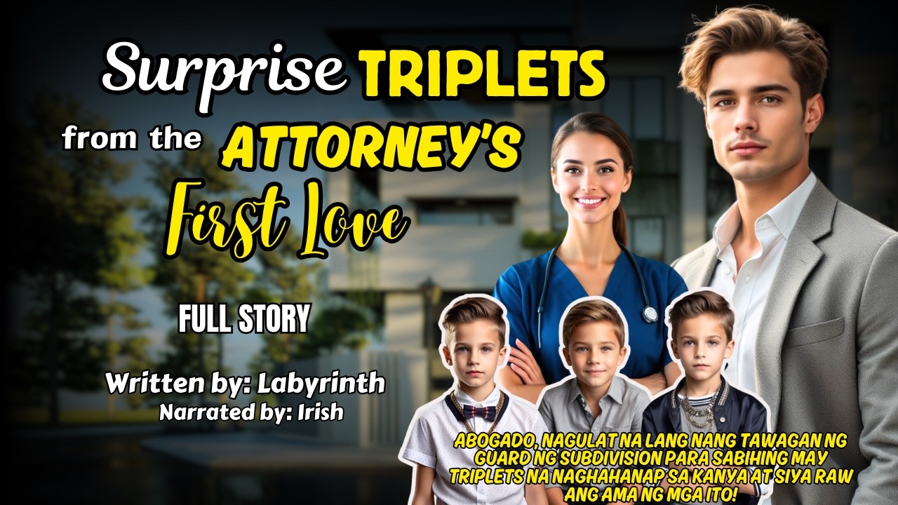 ABOGADO, NAGULAT NANG MAY TRIPLETS NA NAGHANAP SA KANYA SA LABAS NG BAHAY. ANAK DAW NYA ANG MGA ITO!