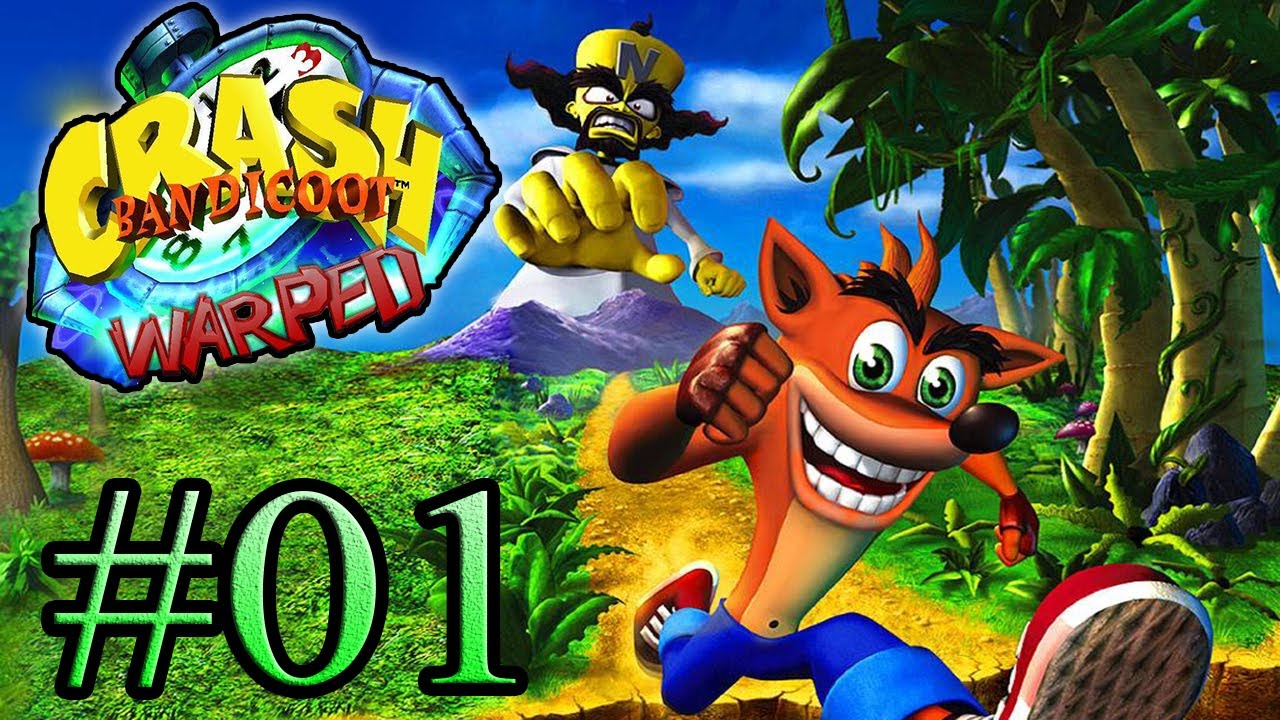 Let's Play : Crash Bandicoot Warped - Parte 1