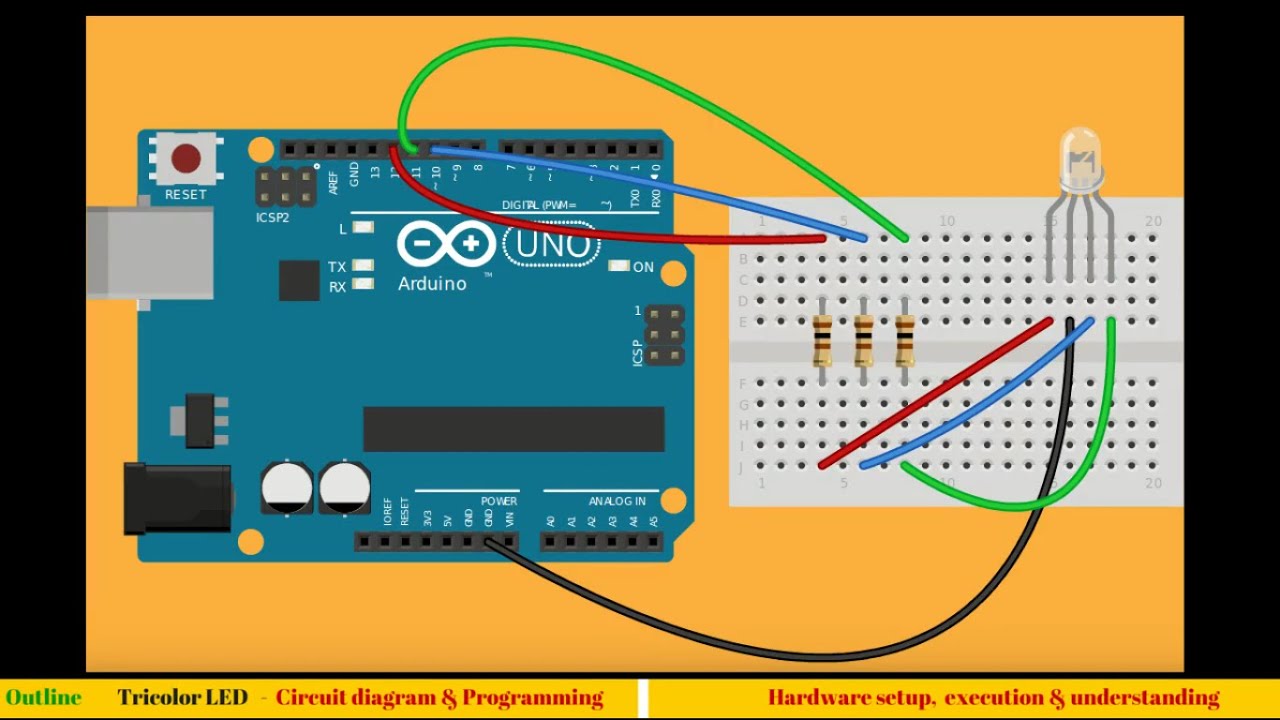 8. Interfacing push button with Arduino