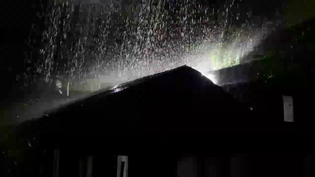 Rain on Roof Sounds for Sleeping 😴 Tin Roof Rain for Deep Sleep & Relaxation