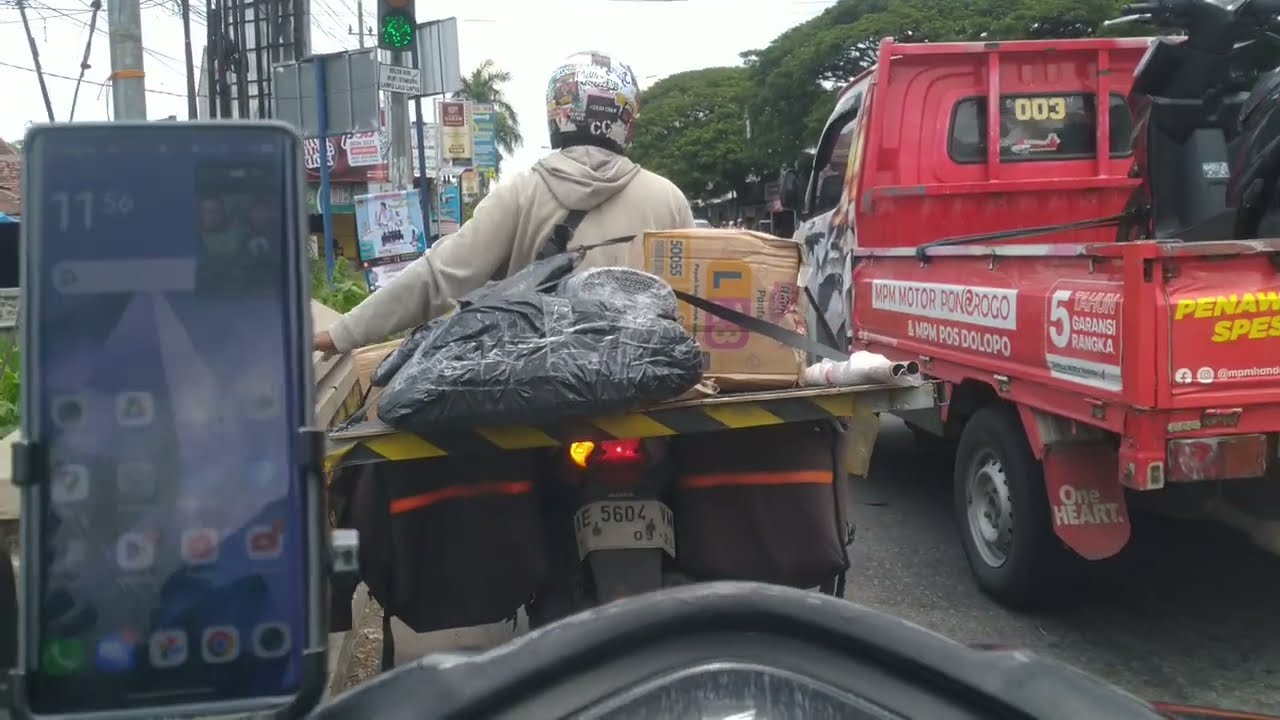 Vlog Perempatan Seloaji ke Madiun 