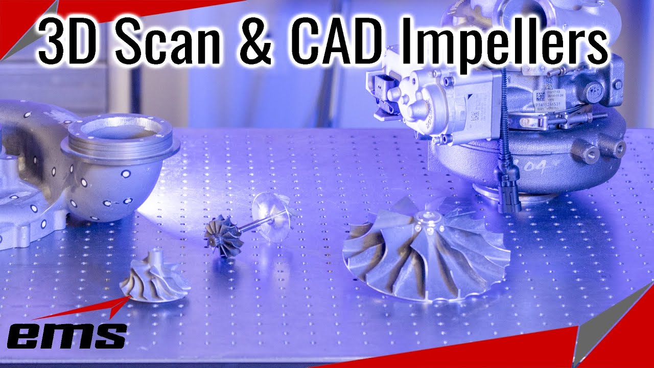 3D Scanning and CAD Modeling Impellers - A Step by Step Guide