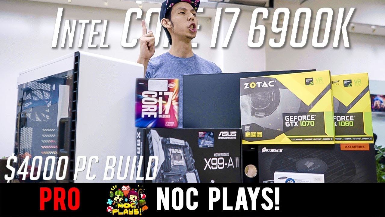 NOC Tech Builds $4,000 Gaming and Editing PC