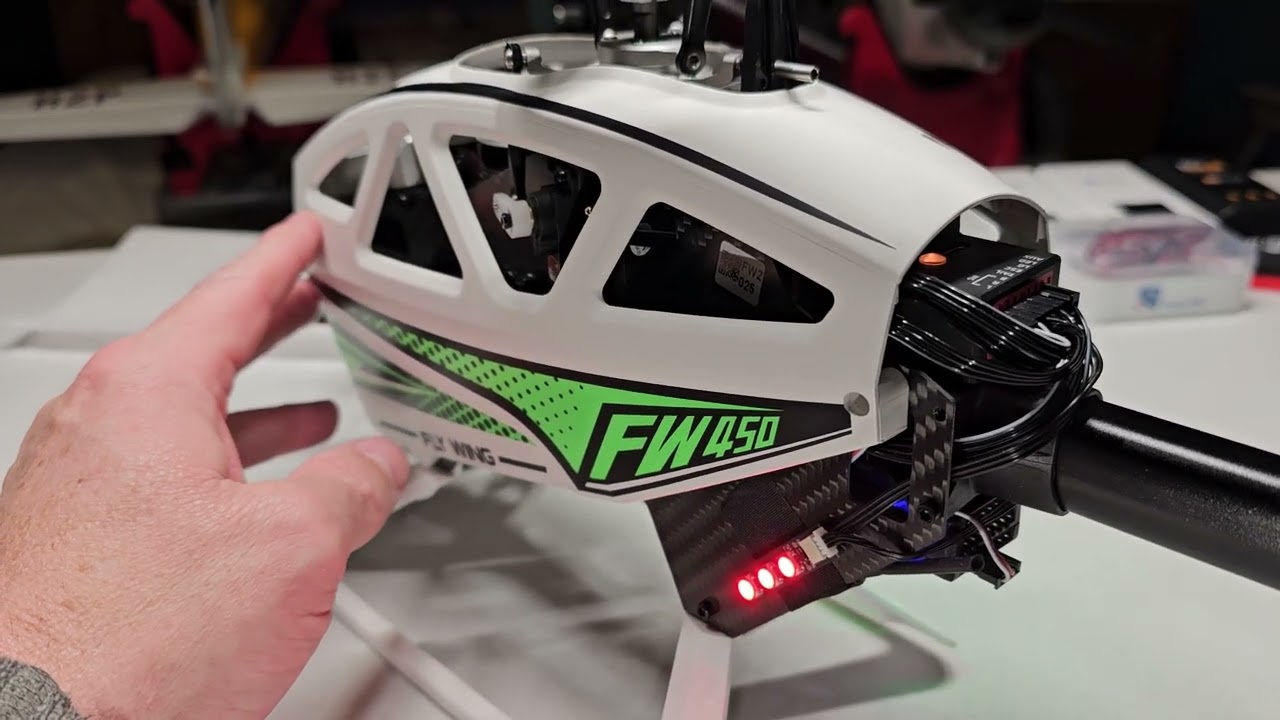 Installing LED kit for Flywing FW450L