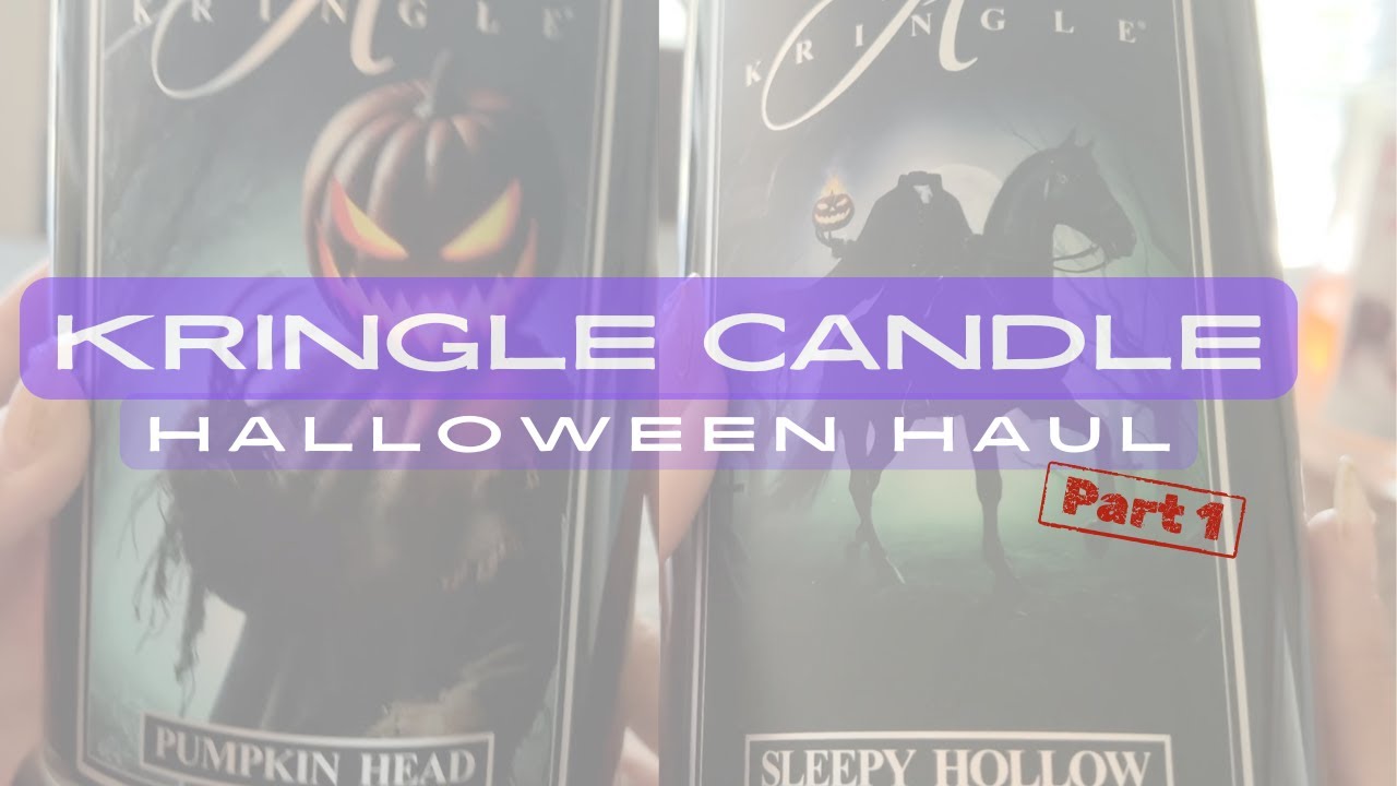 Kringle Candle Halloween Haul Part 1 🎃🕯️ | Cold Sniffs Impressions | Am I Late or Right on Time? 🤔