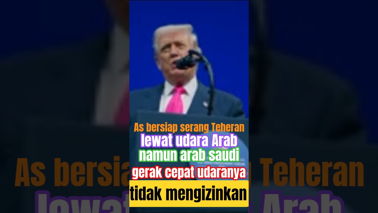 as batal serang iran Arab tak ijinkan udara nya
