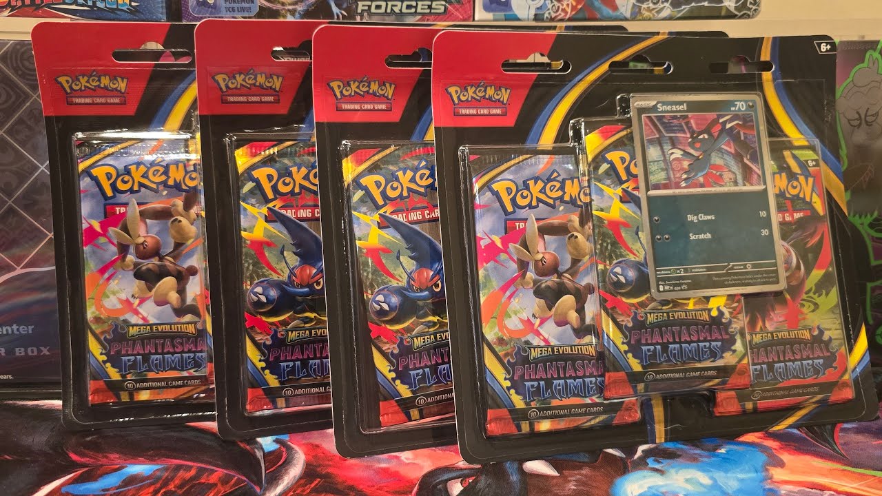 Phantasmal Flames Triple Blisters! - $35 Journey Together Booster Bundles