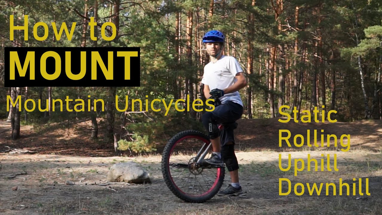 How to MOUNT a Mountain UNICYCLE