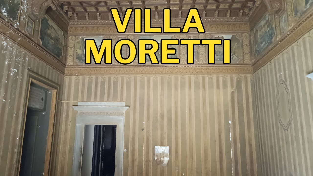 SEMBRAVA UNA ROVINA, MA DENTRO NASCONDEVA UN SALONE AFFRESCATO BELLISSIMO!