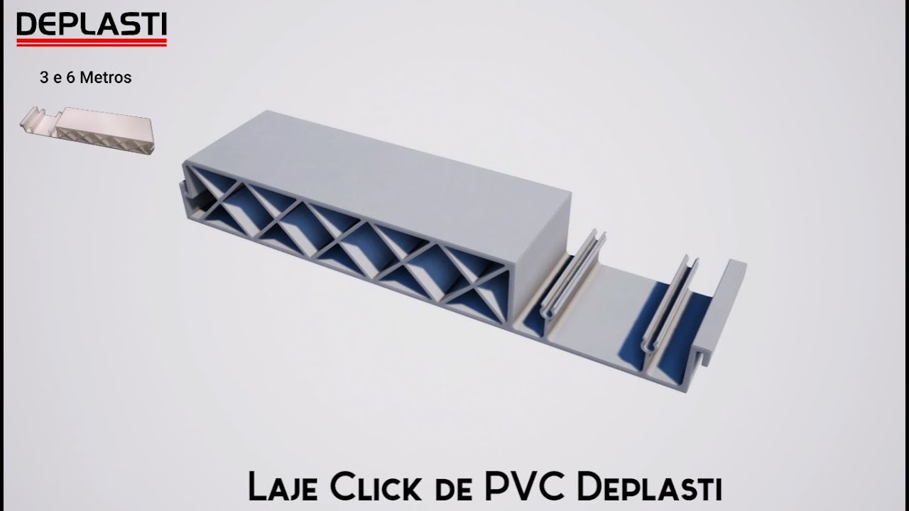 Laje de PVC deplasti