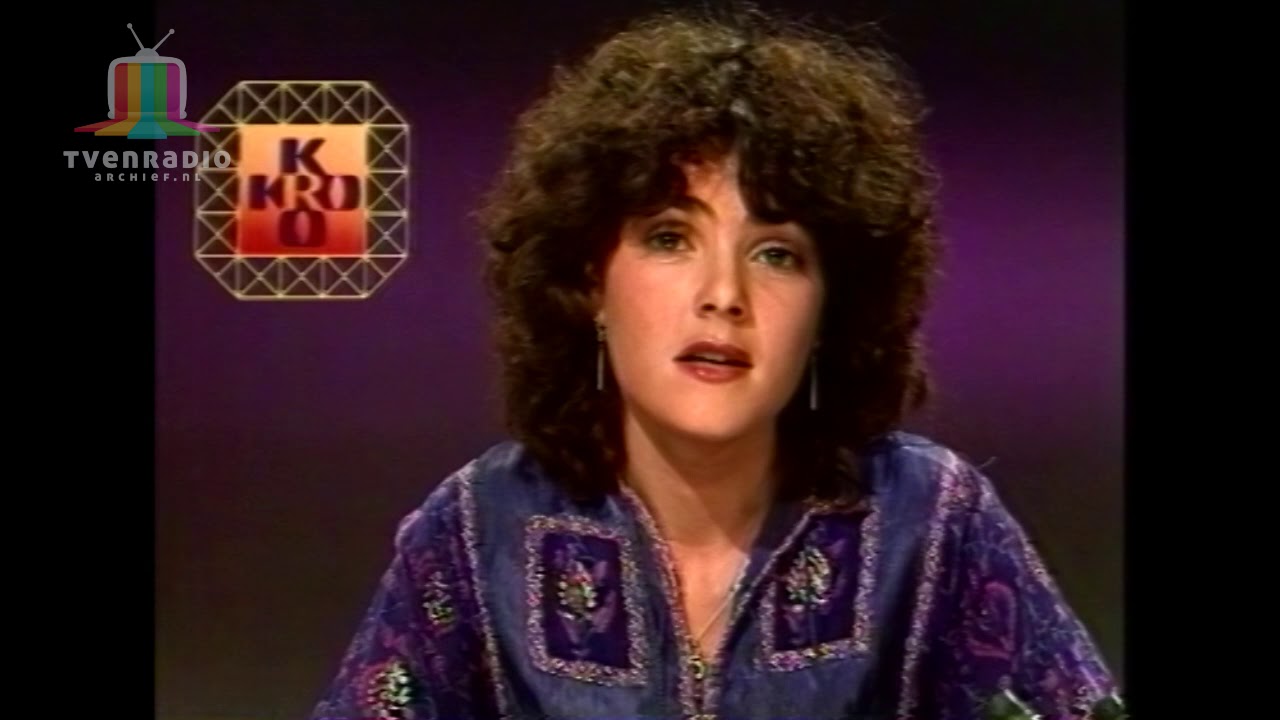 KRO Omroepster Dieuwertje Blok KRO Outro Zaterdag 8 november 1980