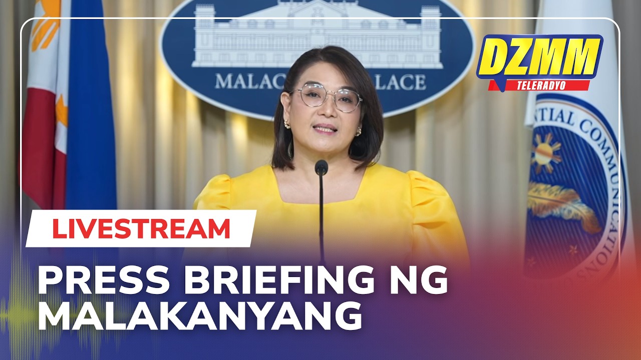 LIVE: Palace holds press briefing | DZMM Teleradyo (13 April 2026)