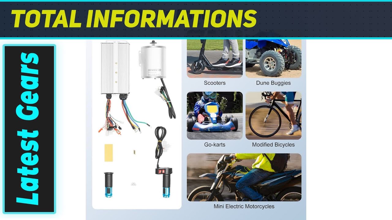 72V 3000W E-Bike Kit: Unleash Insane Electric Power!