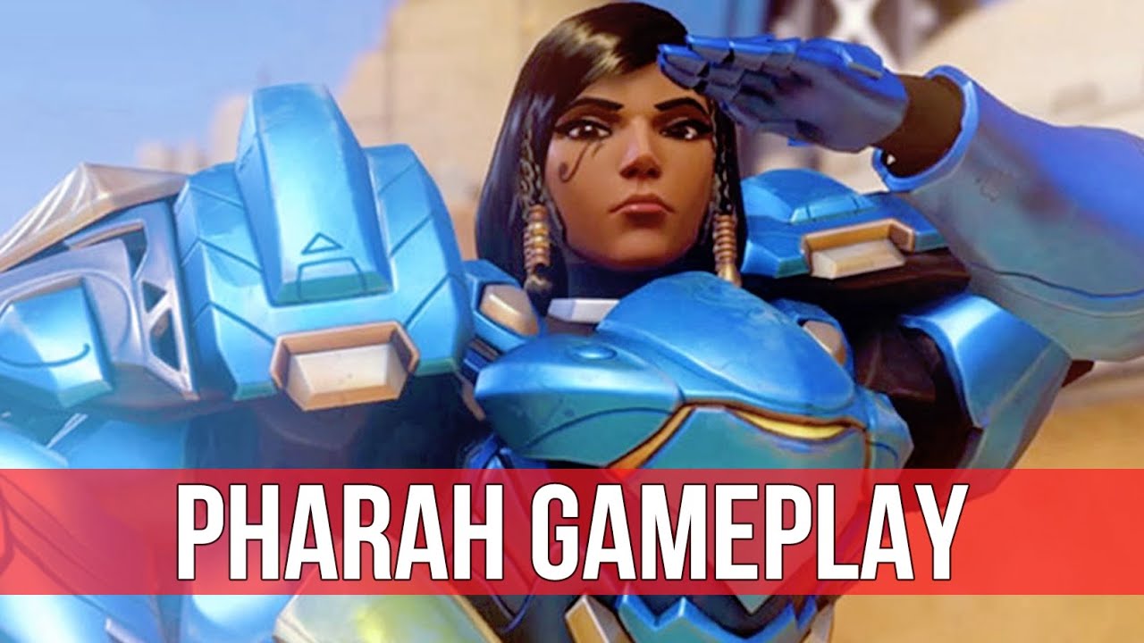 Overwatch Beta: Pharah Gameplay!