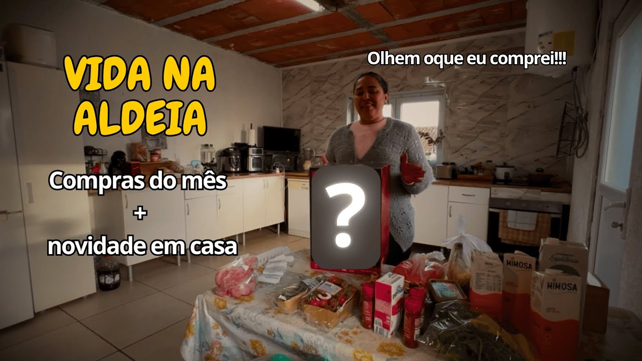 Aldeia em Portugal 🇵🇹 🏡 | |  Compras no supermercado + receita