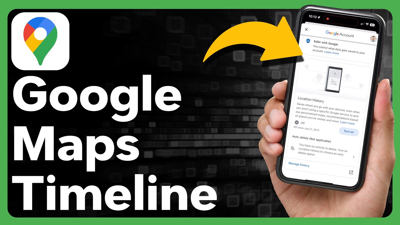 Как проверить свою временную шкалу в Google Картах