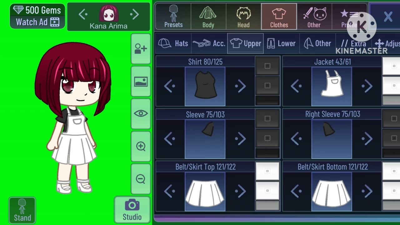 How to make Kana Arima in Gacha Club tutorial