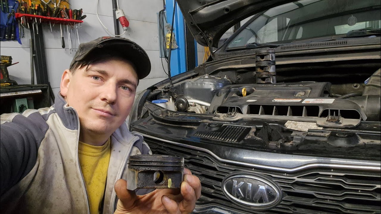 Kia Ceed 1.4 16v Piston Slap! Stukające tłoki. Wymiana tłoków na nadwymiarowe, szlif cylindrów. 
