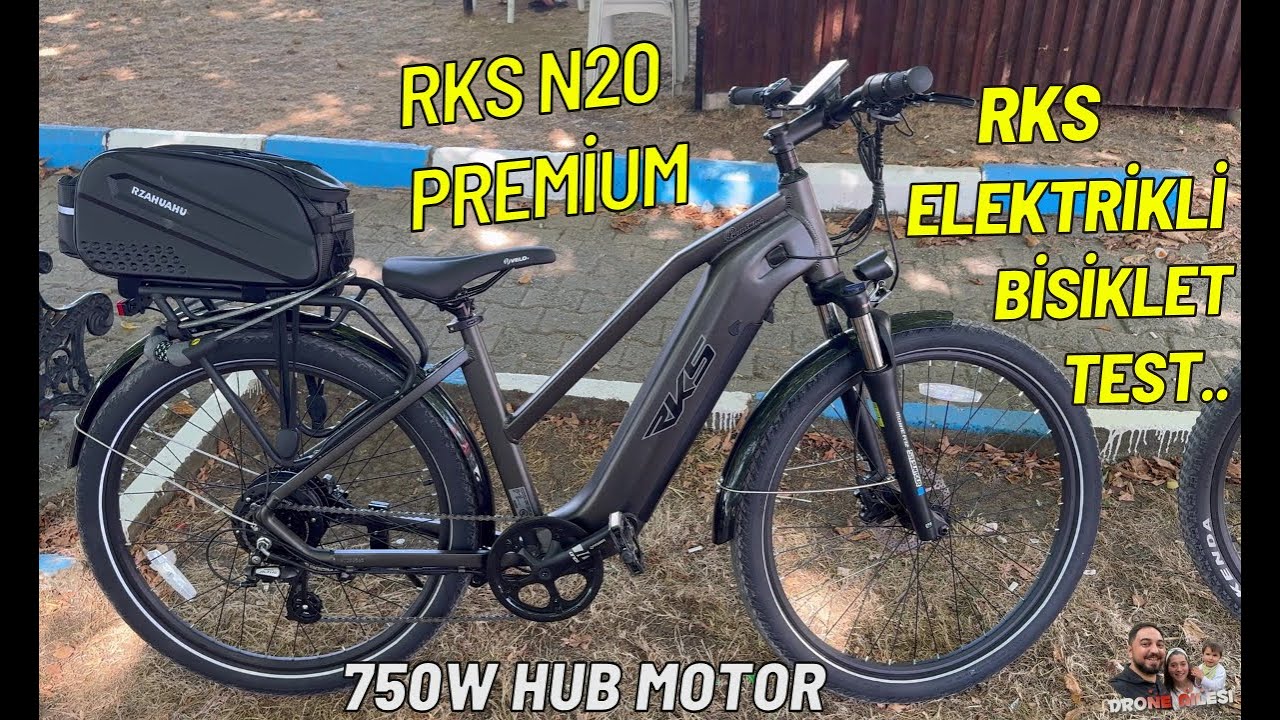 Rks Nc20 Premium - 750 watt - Elektrikli Bisiklet -  Test Sürüşü