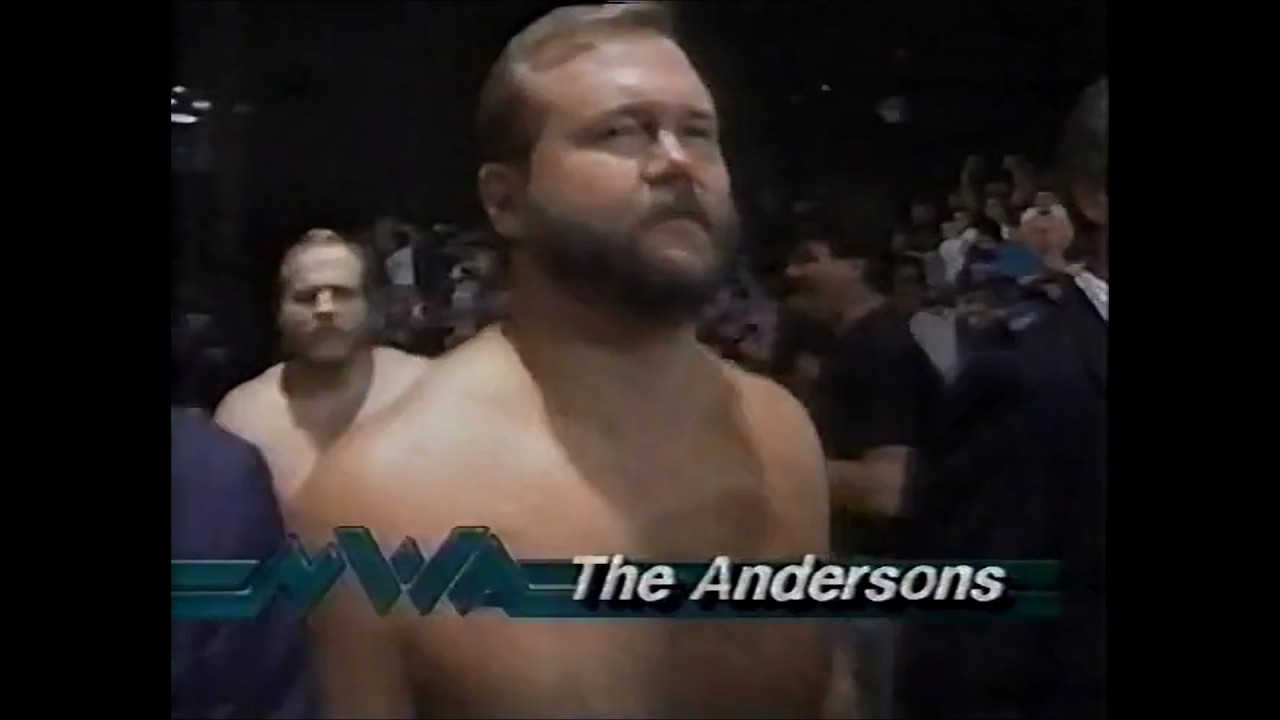 Ole & Arn Anderson vs State Patrol   Worldwide Dec 23rd, 1989