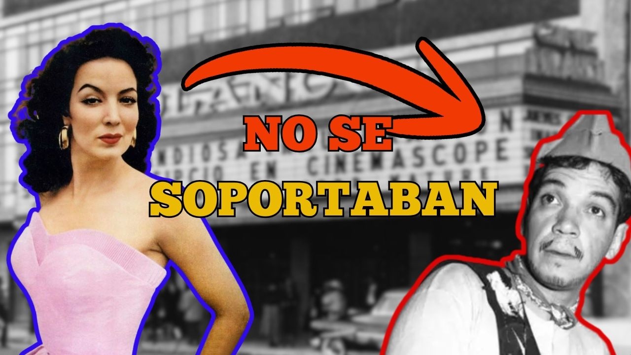 La polémica foto entre MARÍA FÉLIX y CANTINFLAS que paralizó al CINE MEXICANO