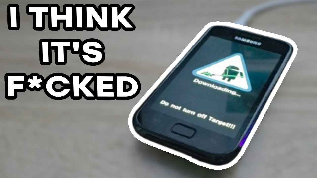 Trying to Custom ROM a 15-Year-Old Phone... (Galaxy S1)