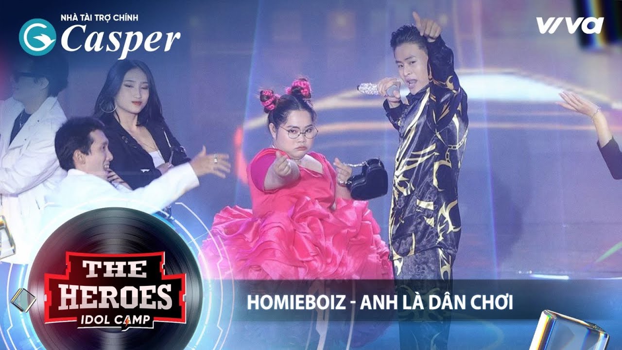 HOMIEBOIZ - Anh Là Dân Chơi | The Heroes 2022 Thần Tượng Đối Thần Tượng