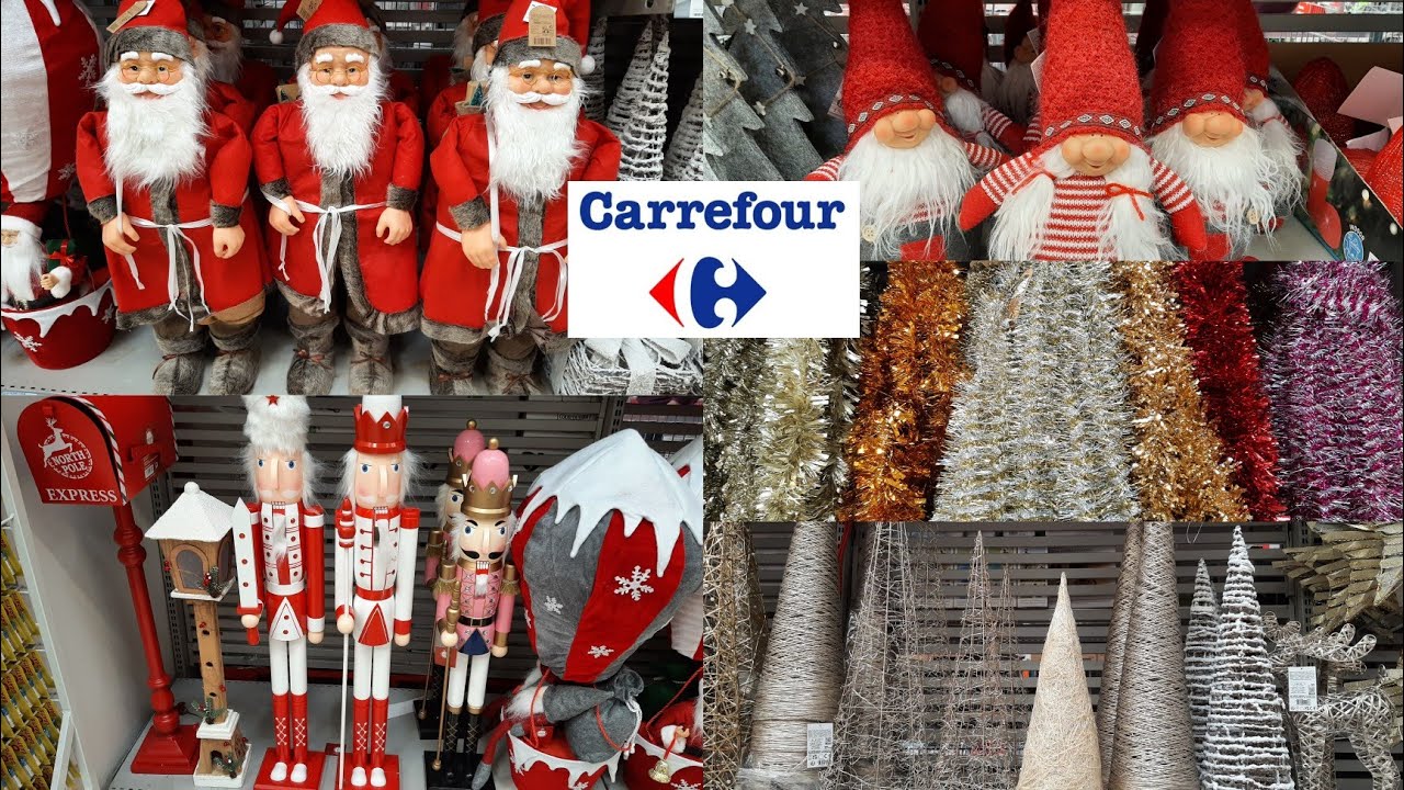 CARREFOUR♥️DECORACIÓN NAVIDEÑA🎄🎅Y AÑO NUEVO🎀2021-2022/ديكورات كارفور رأس السنة