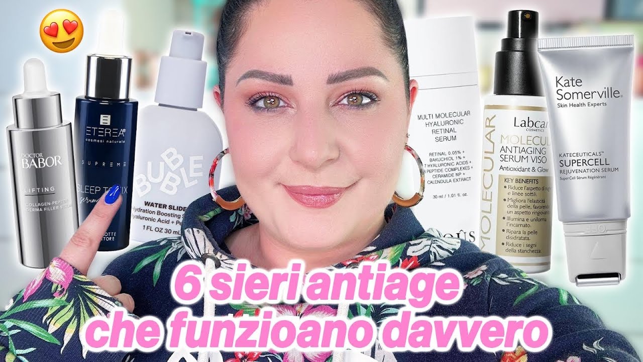 6 SIERI ANTIAGE che FUNZIONANO DAVVERO!💆🏻‍♀️