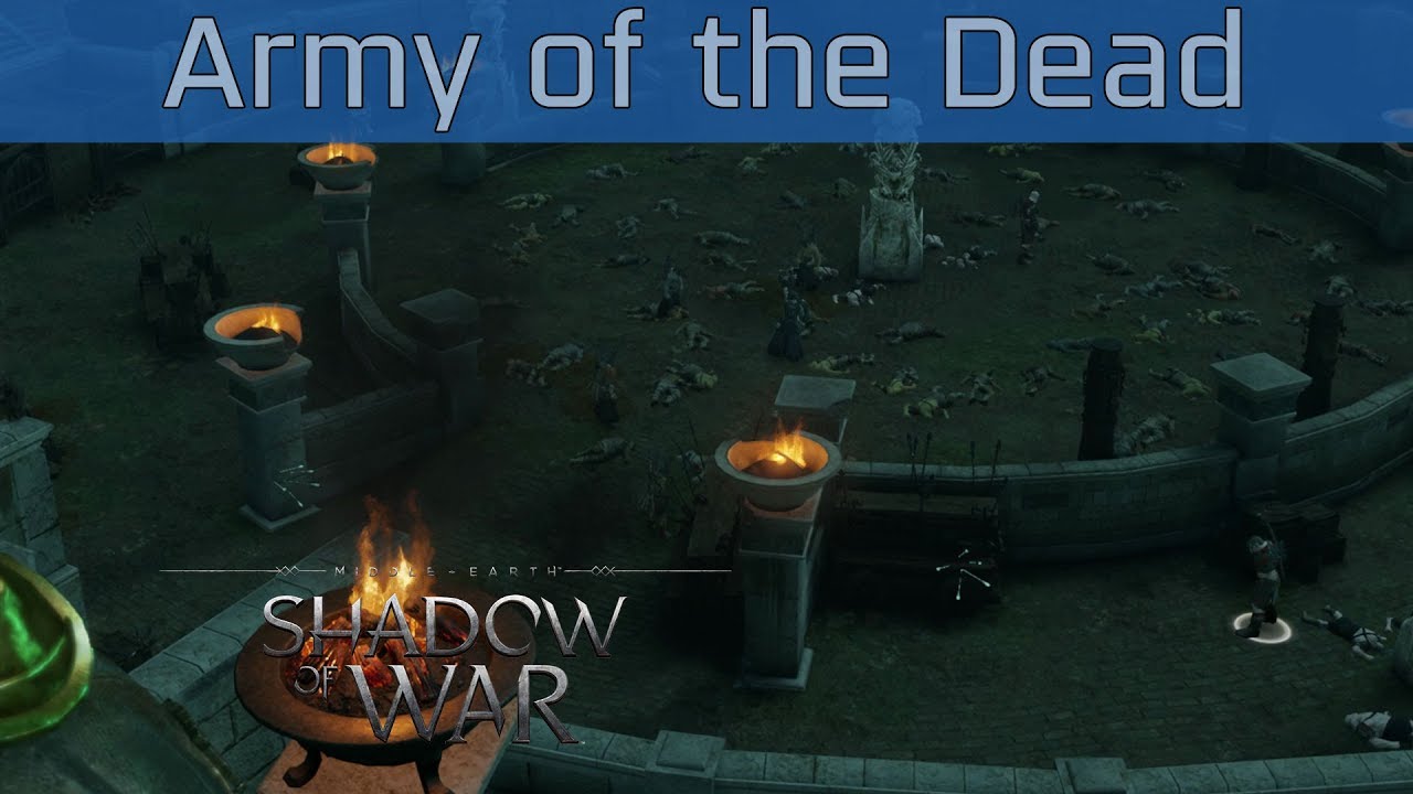 Middle-earth: Shadow of War - Army of the Dead Walkthrough [HD 1080P]