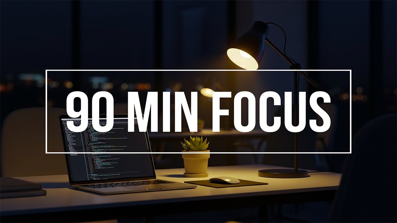90 Minutes of Deep Focus for Creative Work