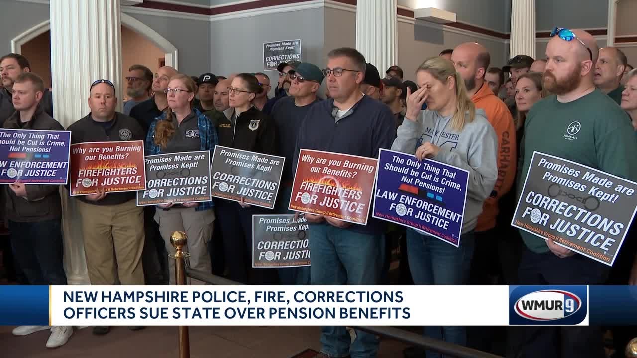 NH first responders sue state over pension benefits