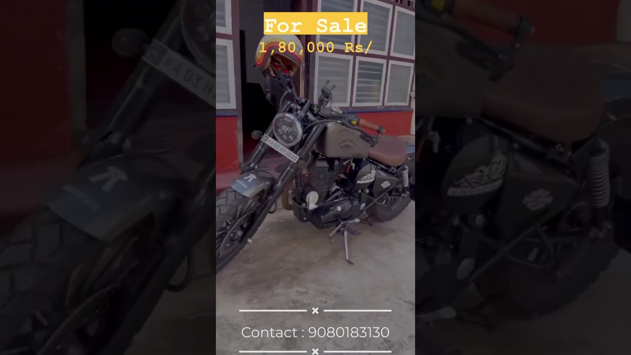 Harley Davidson Iron 883&hellip;modified&hellip;Contact : 9080183130
