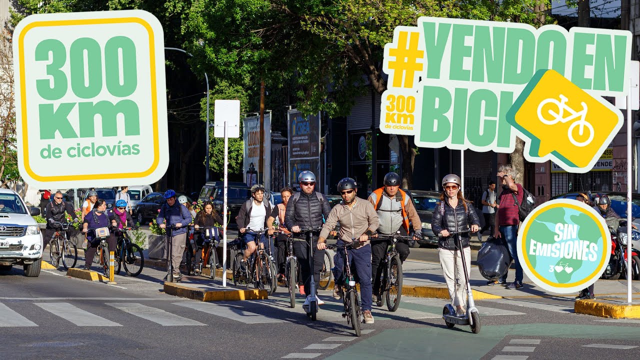 🚲 300km de Ciclovías en la Ciudad de Buenos Aires 🚲