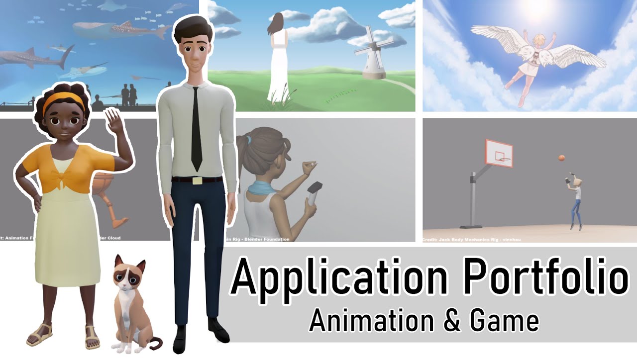 Application Portfolio (2021) | Animation & Game | Hochschule Darmstadt h-da | ACCEPTED