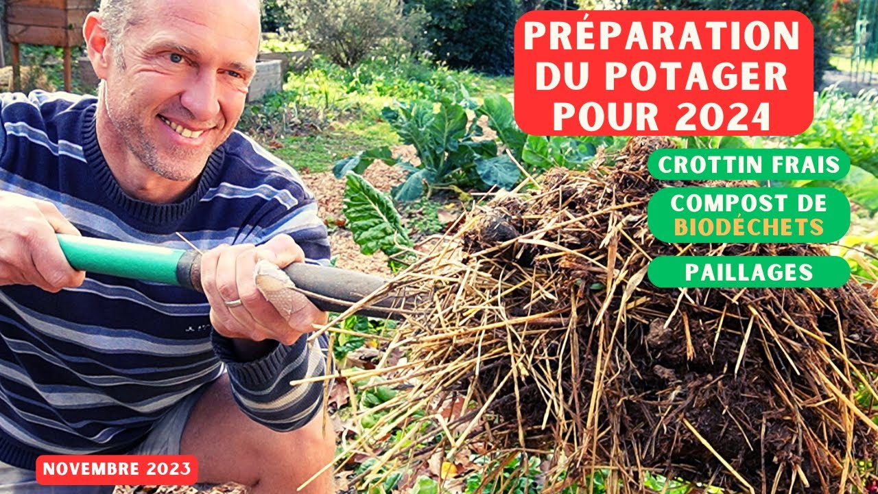 Pr&eacute;paration du potager pour 2024