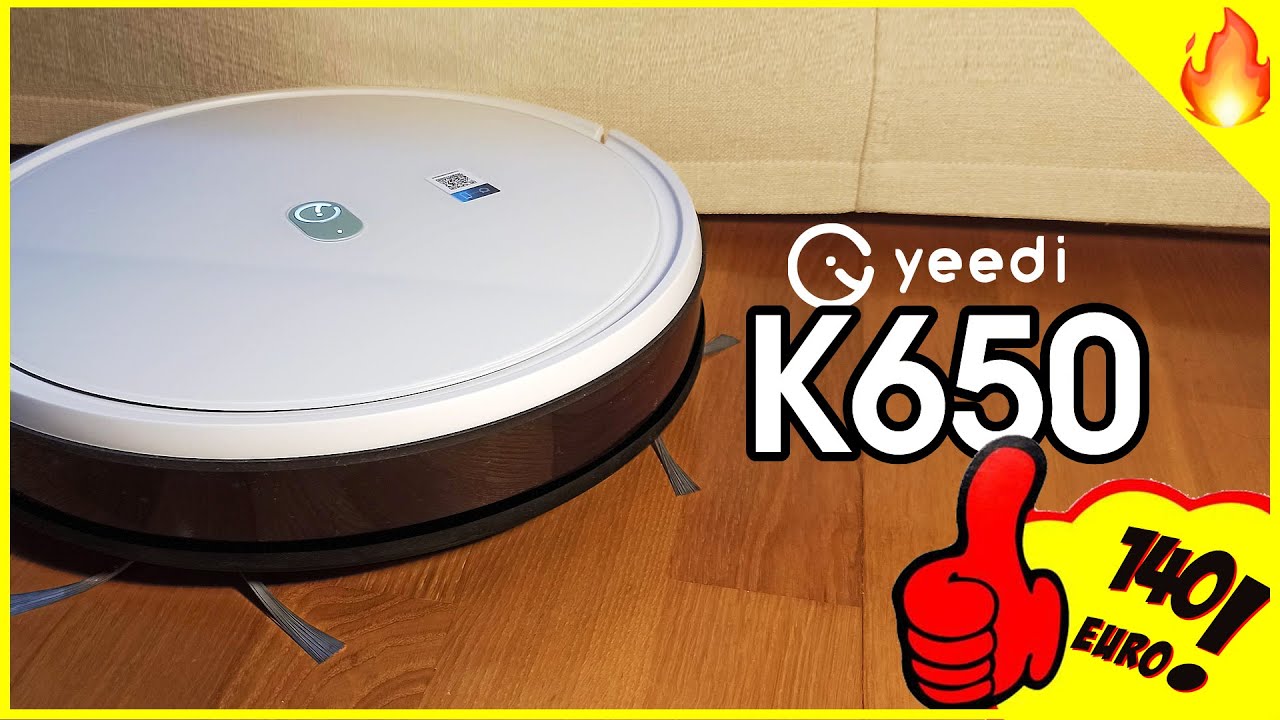 yeedi k650 il robot economico che ASPIRA e LAVA, e costa 140€!